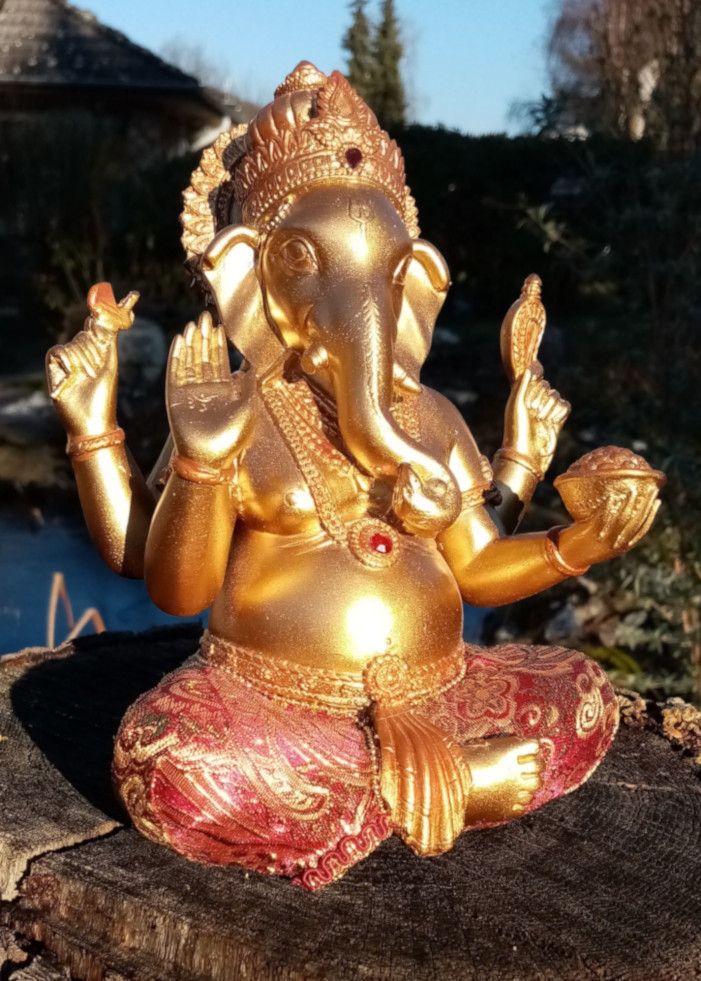 Ganesha in der Abendsonne